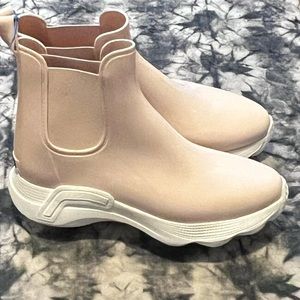 Rain boot season! Kenneth Cole Pale pink/nude
